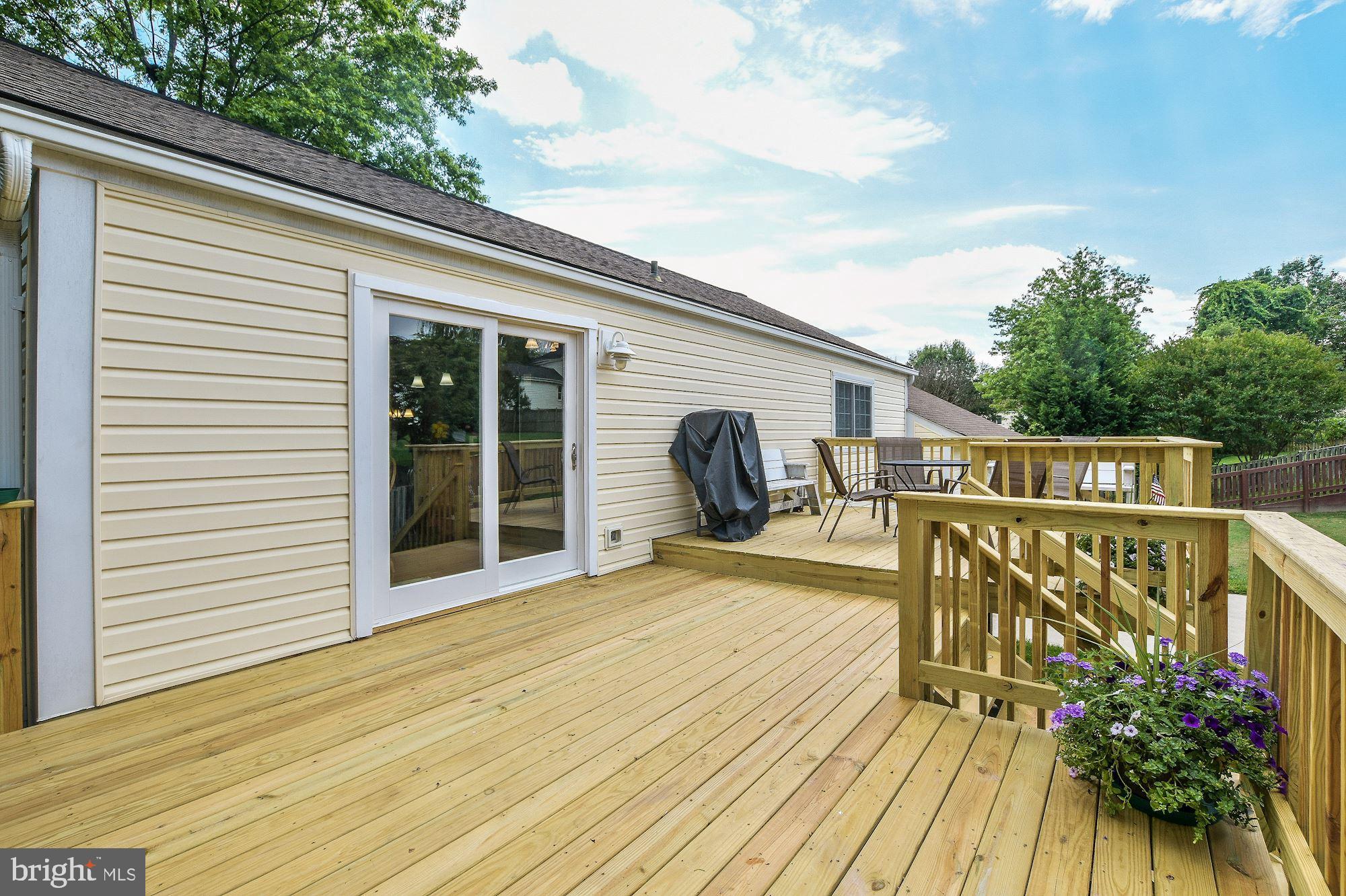 1300 Silo Way Silver Spring, MD 20905 - Photo 27 of 30 Multi-level deck with new