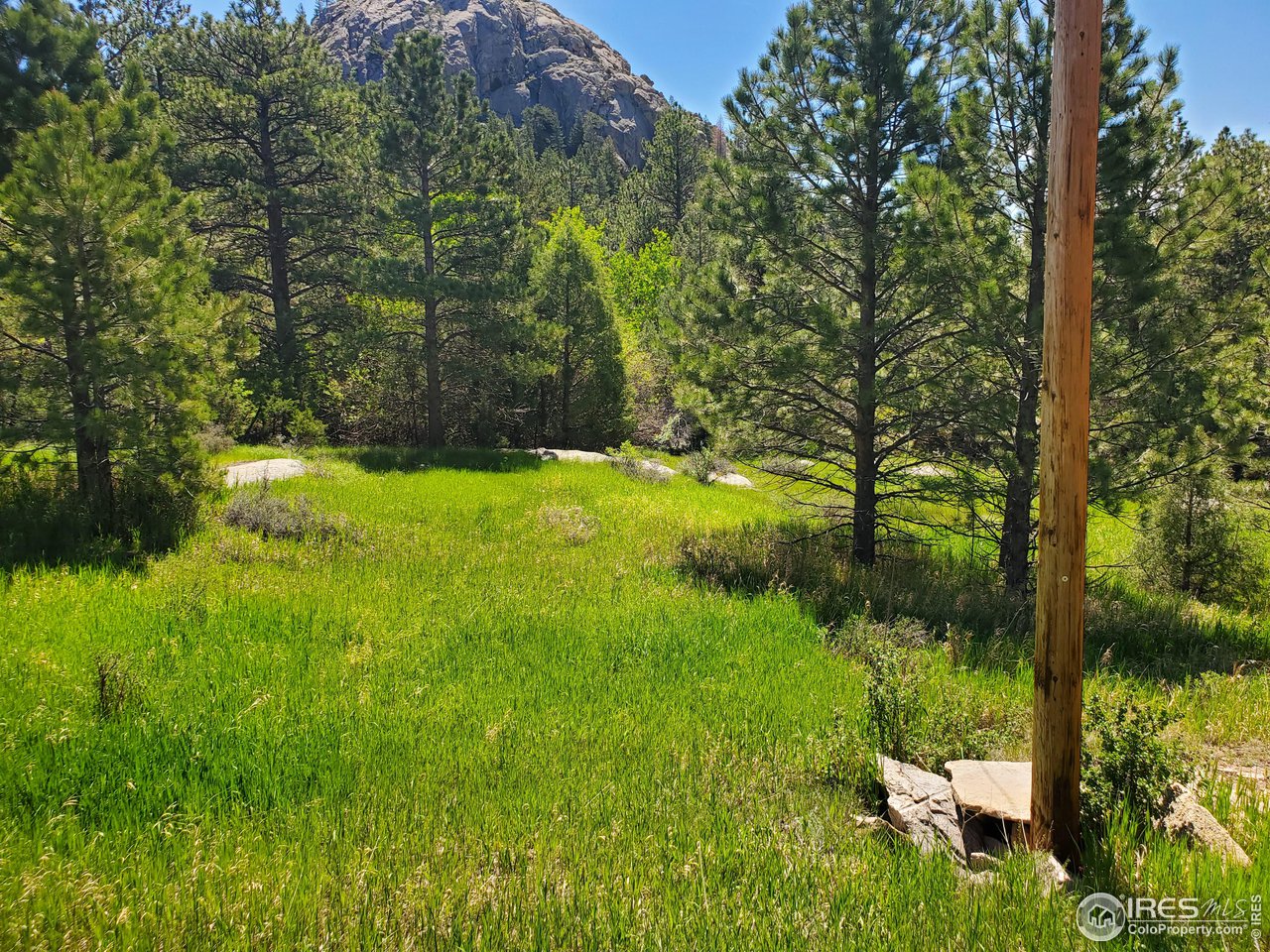 272 Haystack Drive Livermore, CO 80536 - Photo 3 of 7 a backyard of a house with lots of green space and lake view
