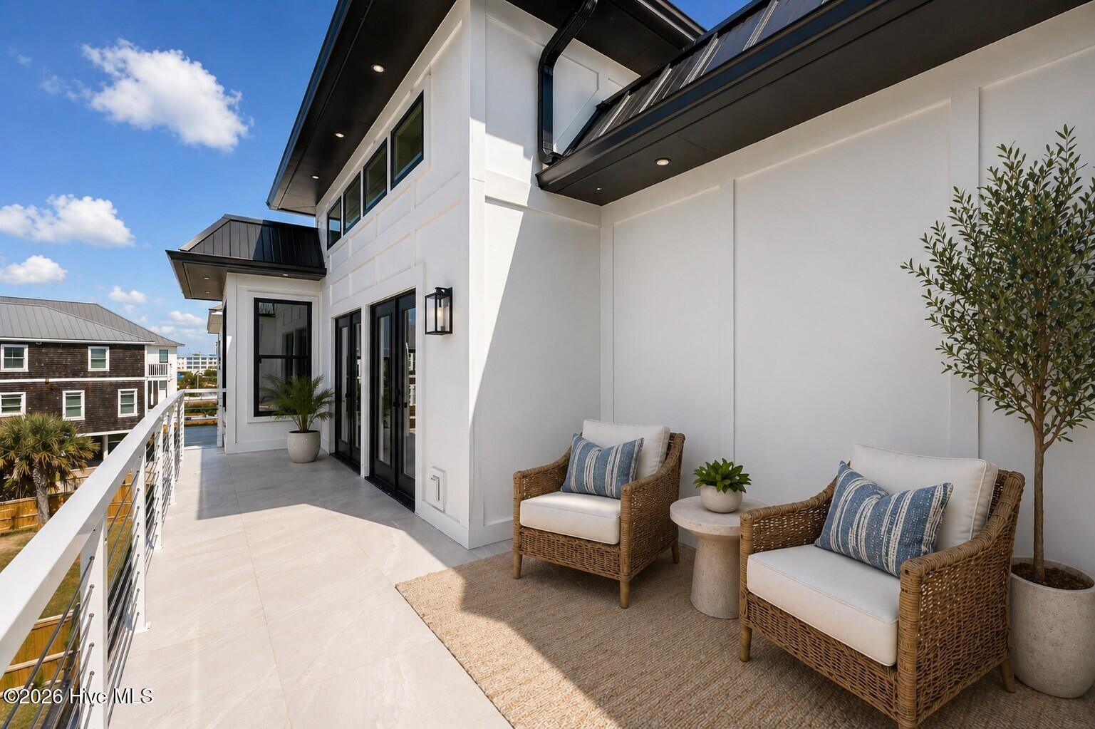 208 Radio Island Road Morehead City, NC 28516 - Photo 49 of 80 top level balcony vs