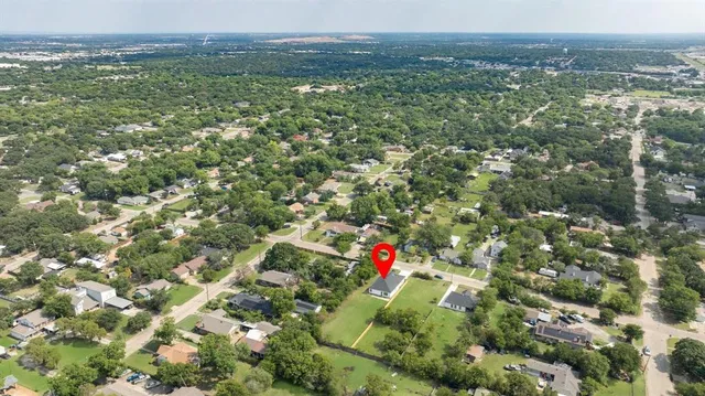 a view of city and mountain
