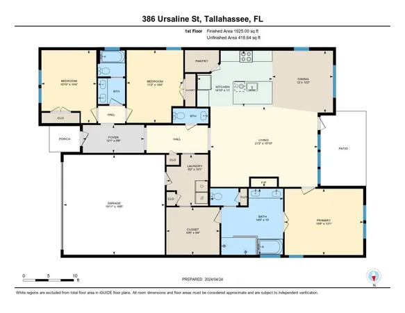 $477,578 | 386 Ursaline Street, Tallahassee, FL 32317