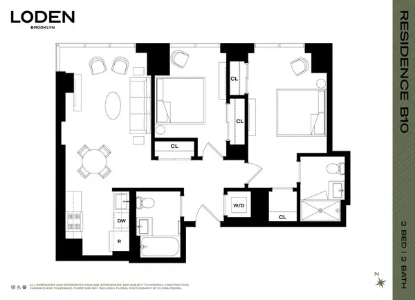 $5,186 | 54 Crown Street, Unit 1208 | Crown Heights
