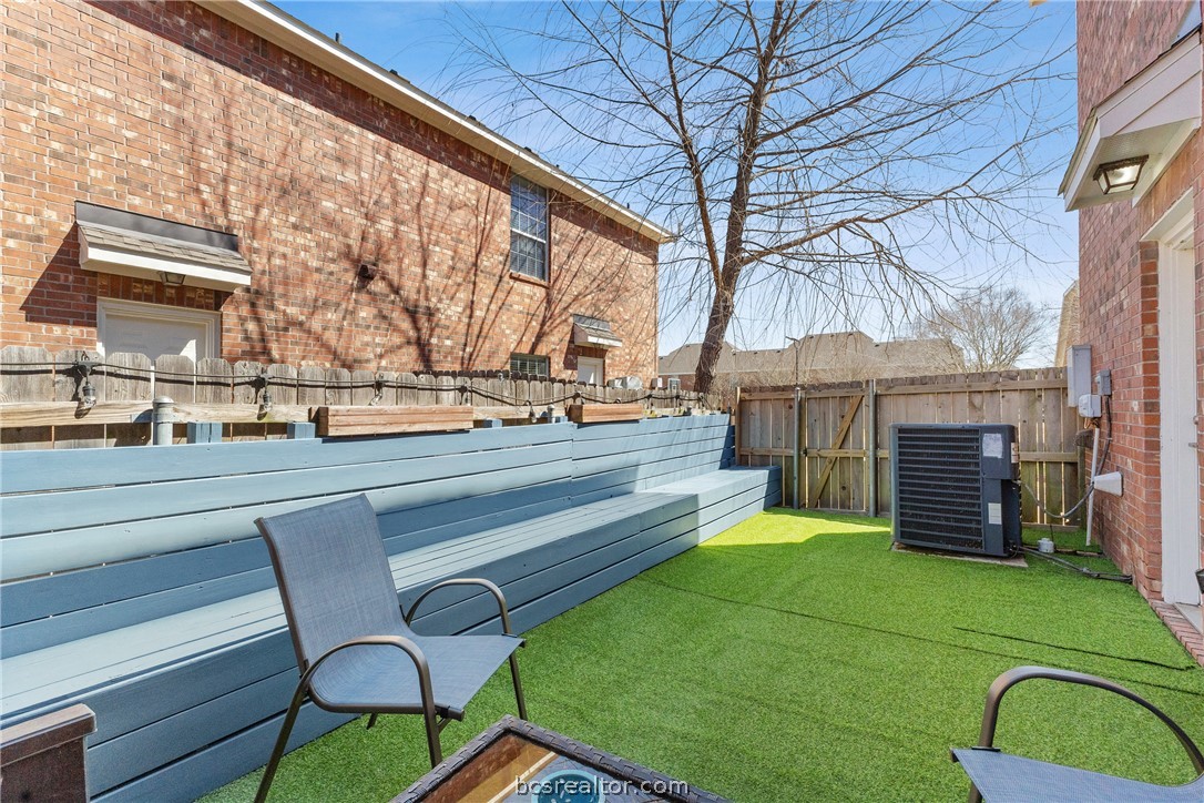 1001 Krenek Tap Road, Unit 1306 College Station, TX 77840 - Photo 20 of 22 a view of yard with outdoor seating