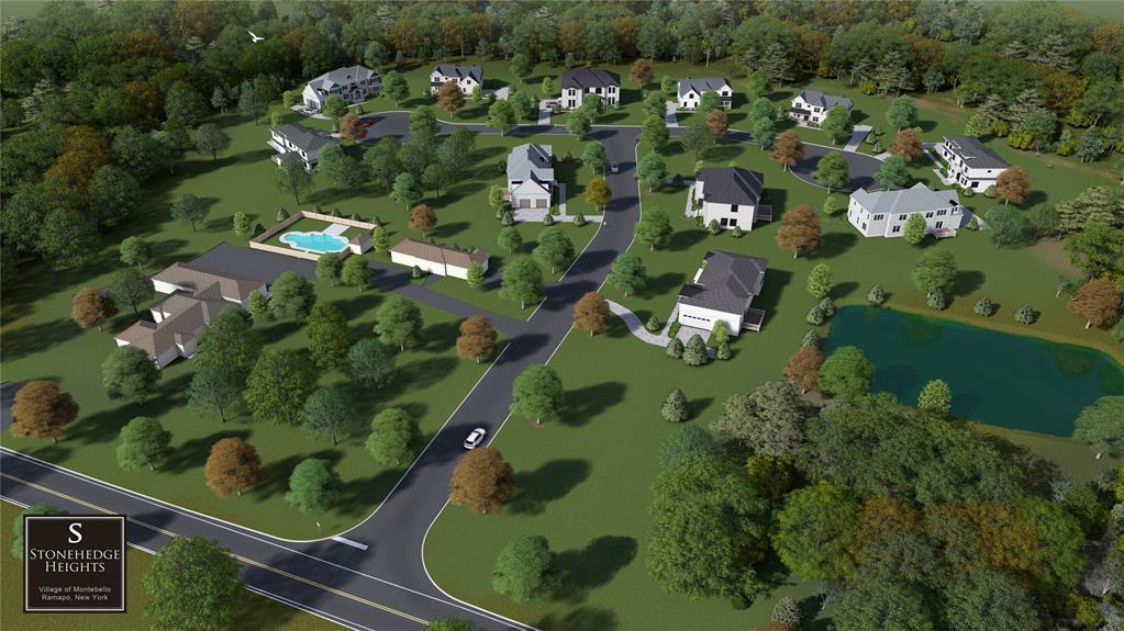 Lot 10 Stonehedge Road Suffern, NY 10901 - Photo 2 of 4 an aerial view of a residential houses with outdoor space