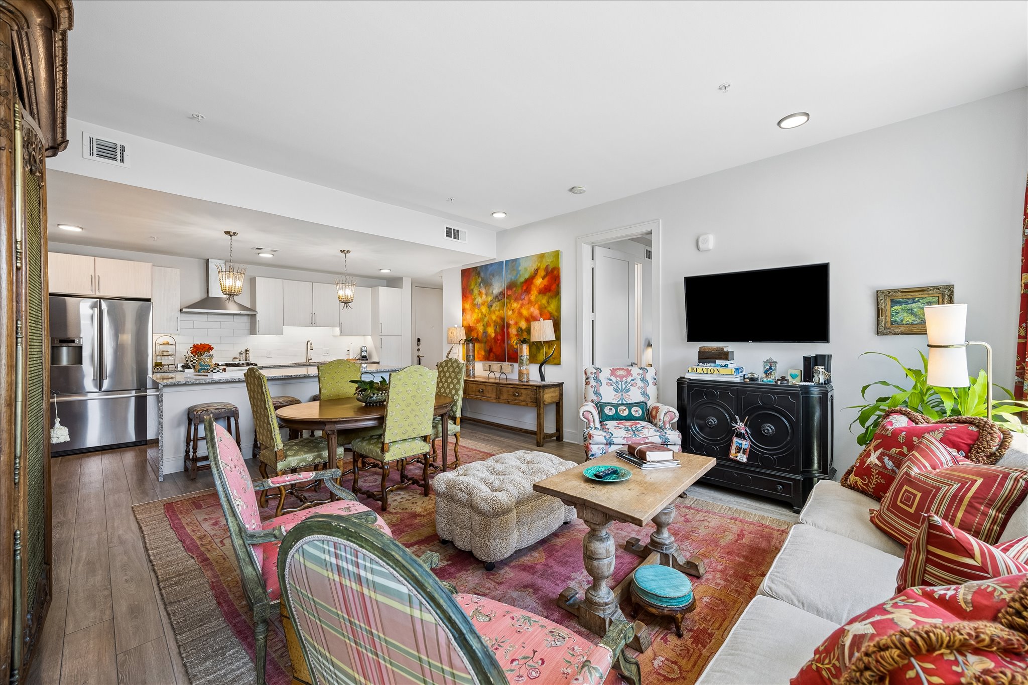 1715 Enfield Road, Unit 202 Austin, TX 78703 - Photo 30 of 30 Open concept floor plan, great for entertaining!