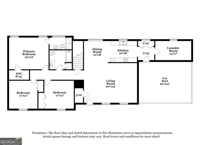$1,795 | 3338 Mansfield Lane, Snellville, GA 30039
