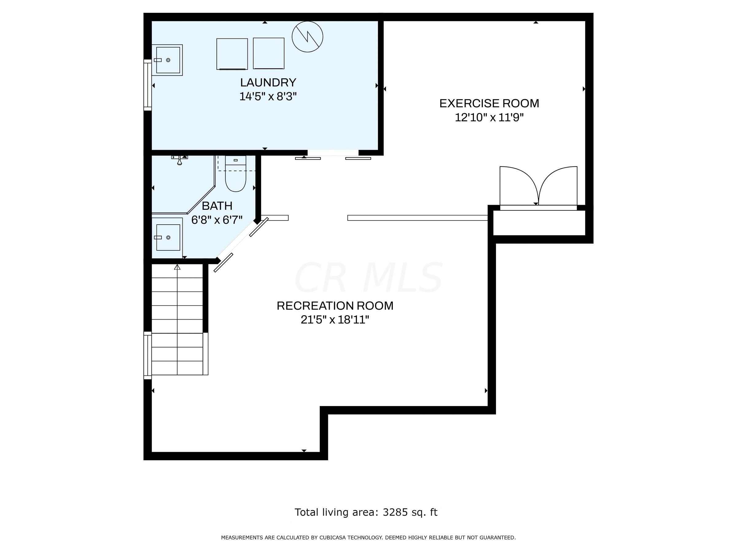 150 South Cassingham Road Columbus, OH 43209 - Photo 52 of 52 Floor plan- lower level