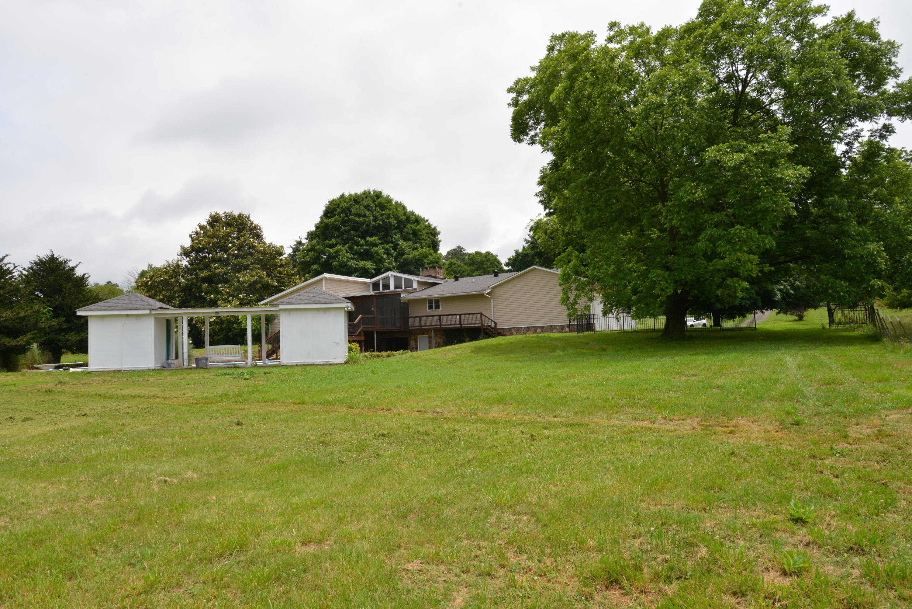6396 Blue Springs Road Cleveland, TN 37311 - Photo 21 of 23 Back yard/Pool House