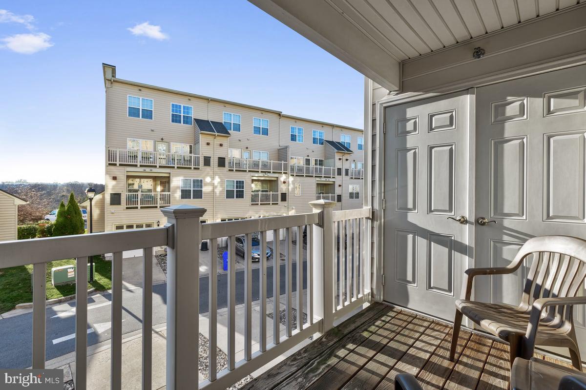 1816 Poolside Lane, Unit 35A Frederick, MD 21701 - Photo 9 of 16 Private Balcony off of Owner's Suite