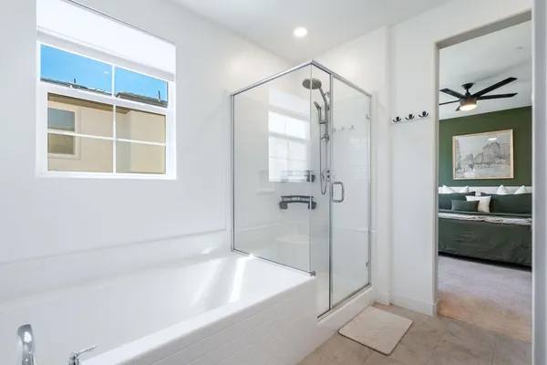 a view of furniture and storage