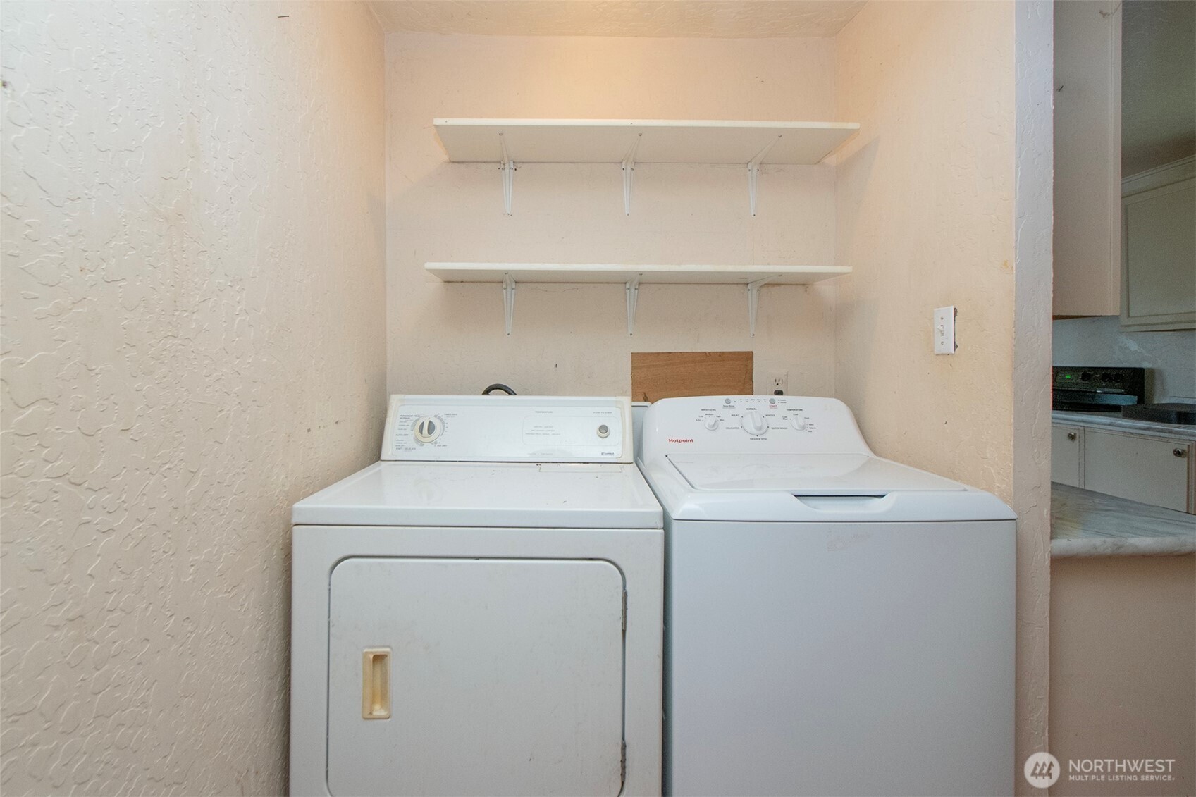 90 Baywood Village Road, Unit 34 Sequim, WA 98382 - Photo 32 of 40 a utility room with dryer and washer