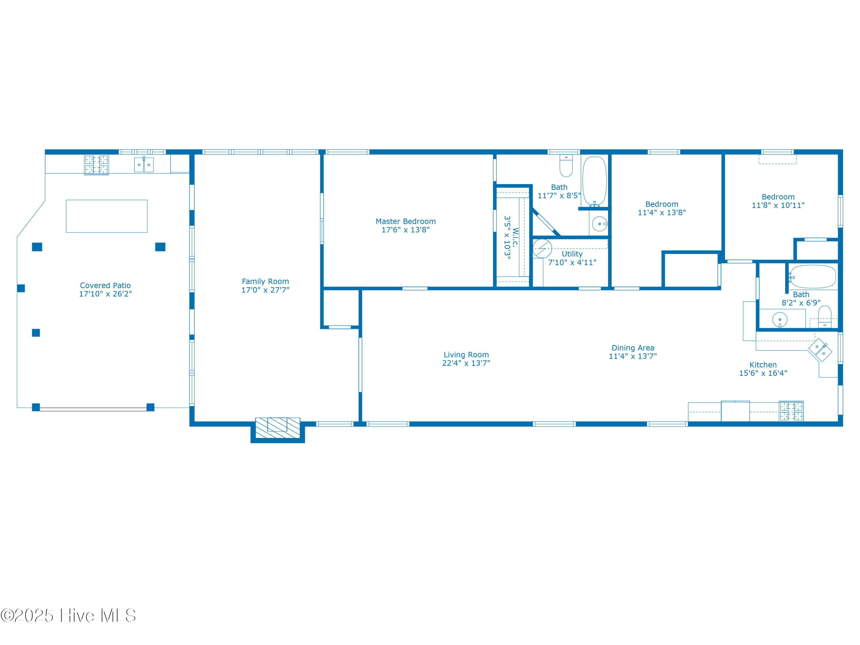 79 Ridgecrest Drive Chocowinity, NC 27817 - Photo 45 of 45 Ridgecrest Floor Plan