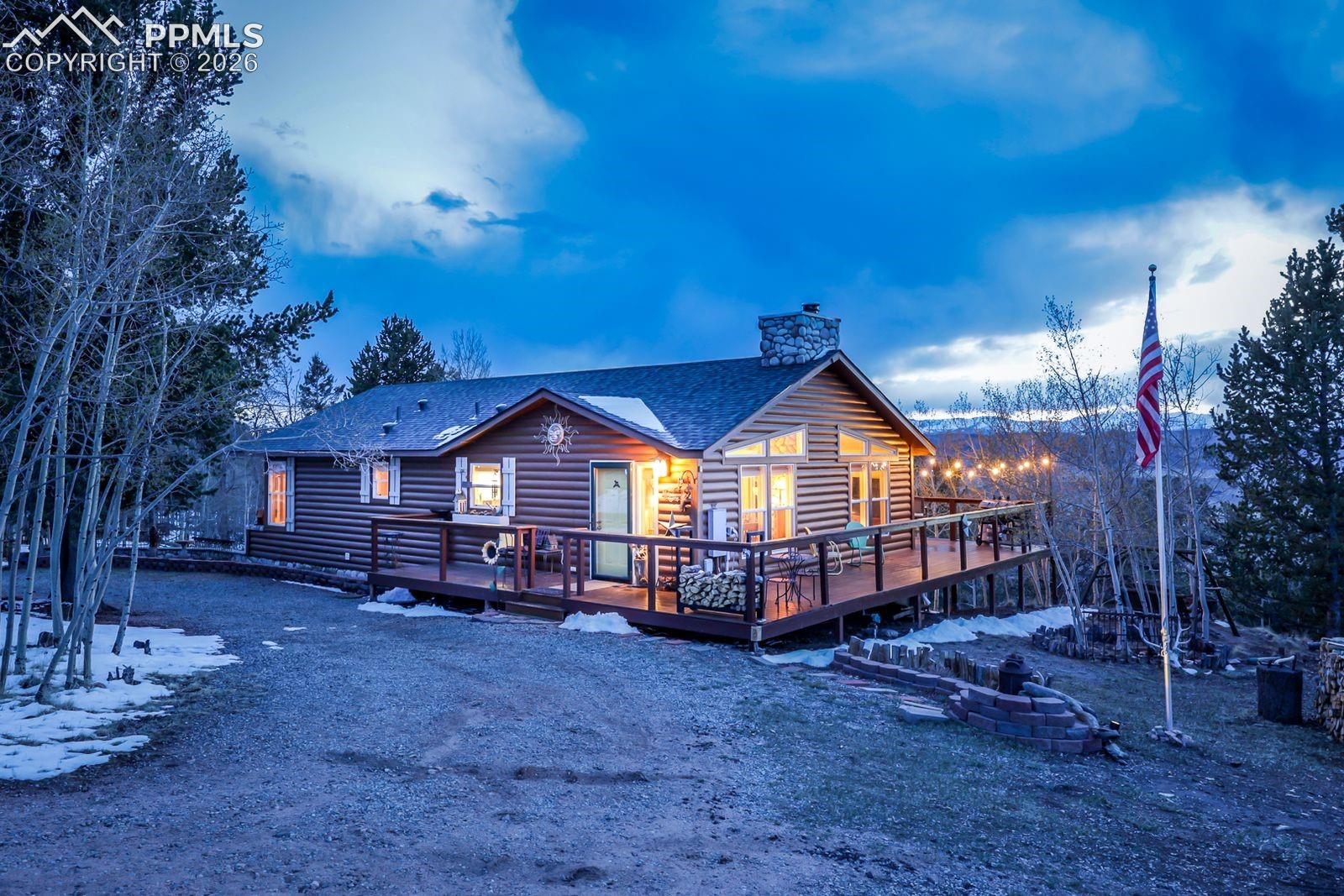 7260 Remington Road Como, CO 80432 - Photo 38 of 47 Wrap around deck!