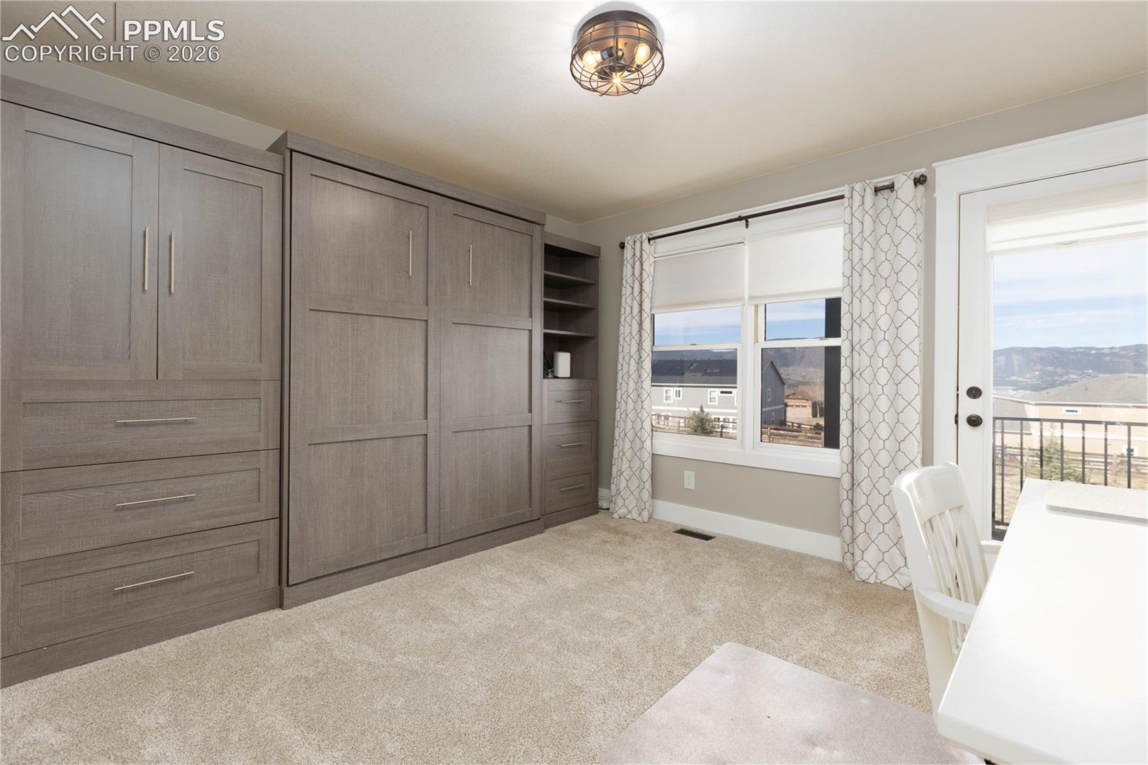 17840 New London Road Monument, CO 80132 - Photo 13 of 42 Bedroom/Office with Murphy Bed