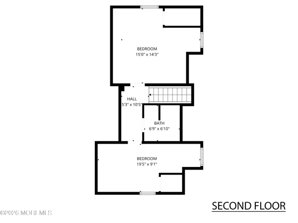 a picture of a bench in a building