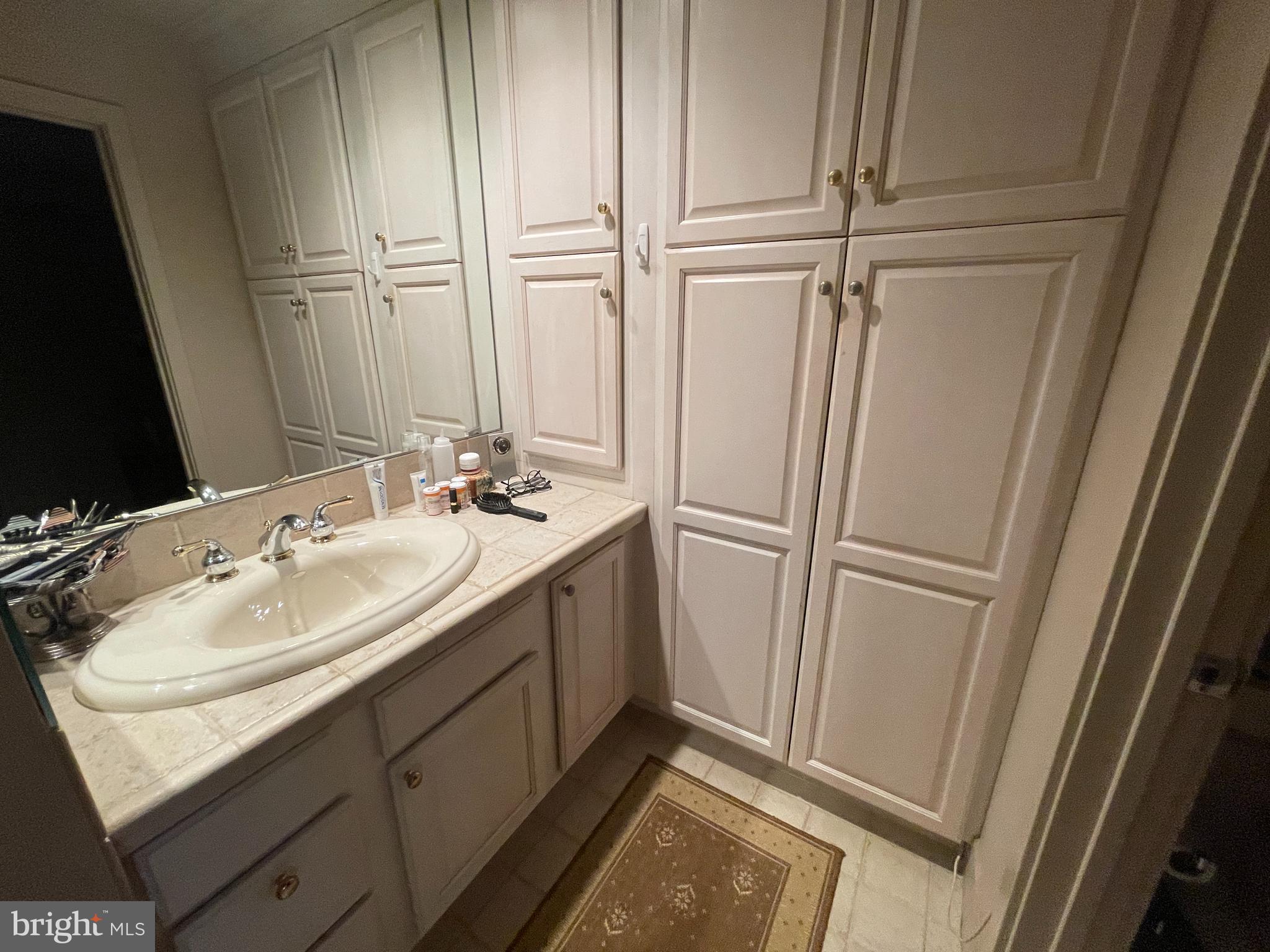 232 Church Road, Unit 1C Ardmore, PA 19003 - Photo 29 of 42 Primary Bath Vanity, Sink & Built-in Cabinetry