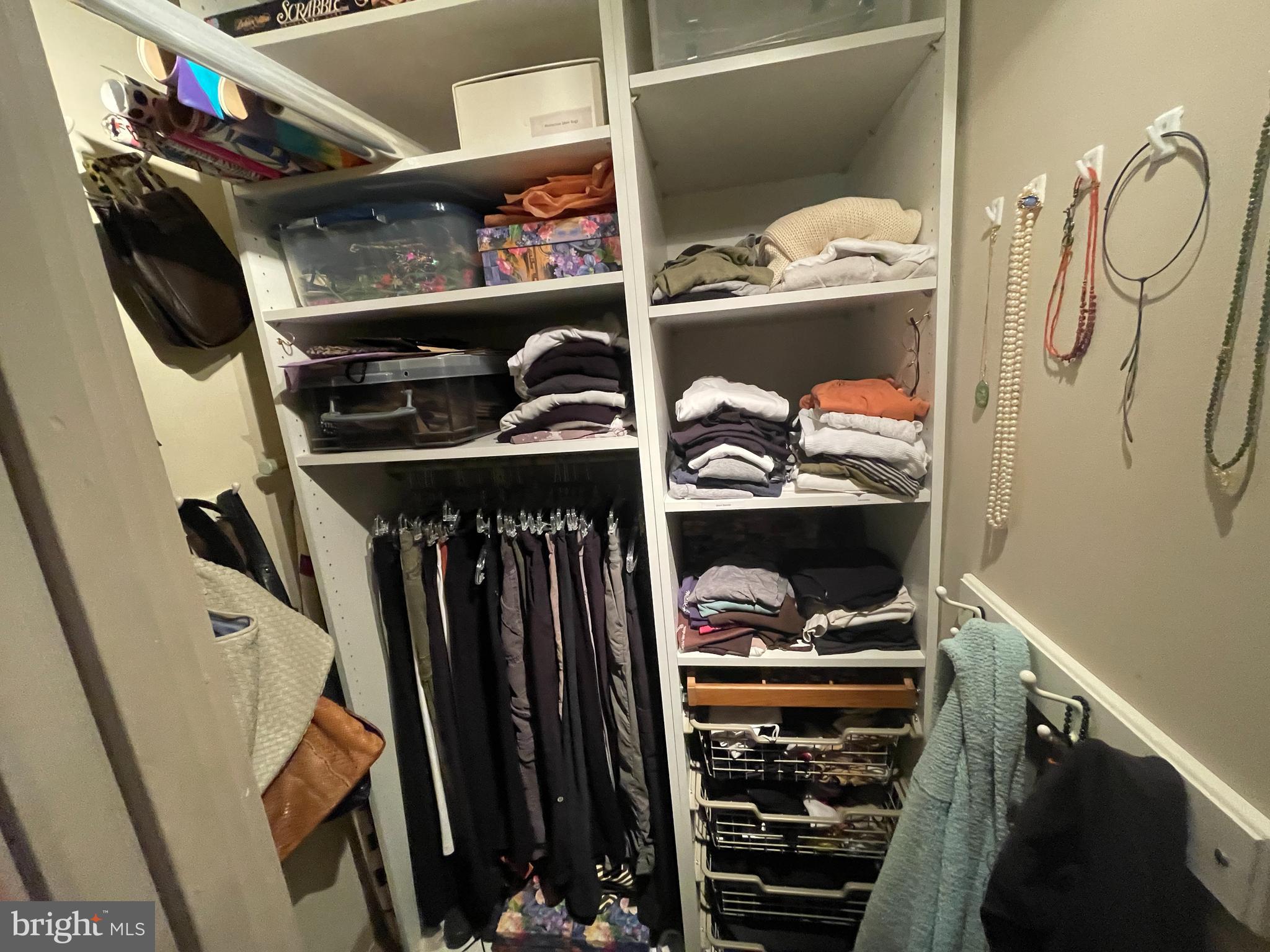 232 Church Road, Unit 1C Ardmore, PA 19003 - Photo 31 of 42 Primary Closet w/ Built-ins