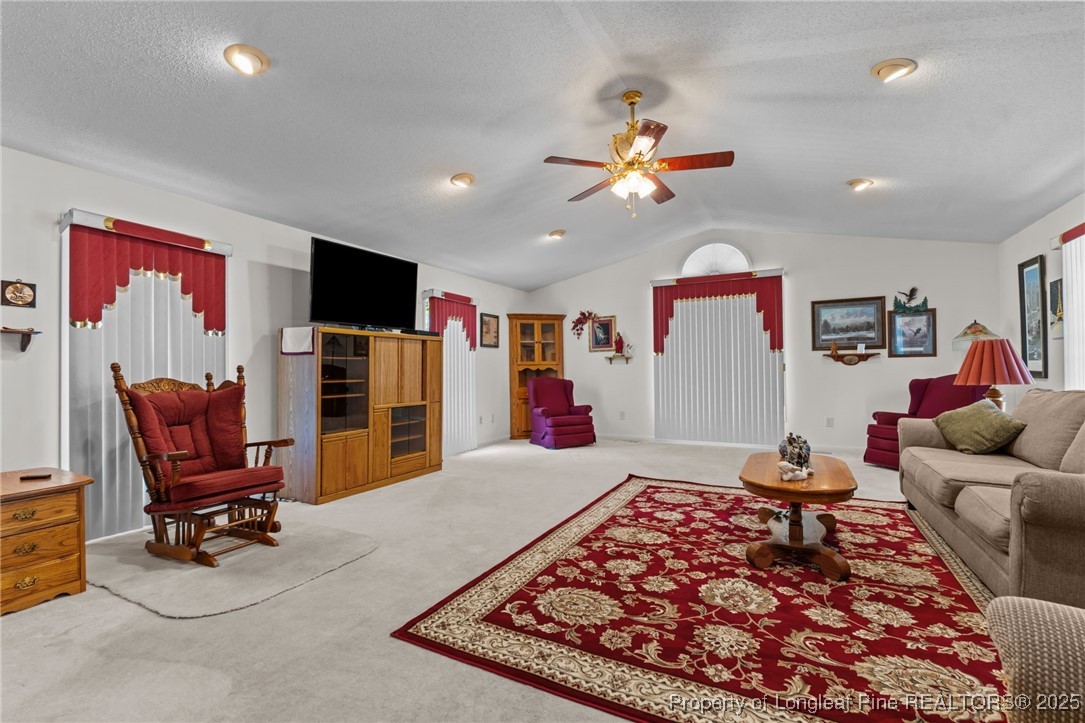 255 Sarason Place Vass, NC 28394 - Photo 10 of 50 a living room with furniture and a flat screen tv