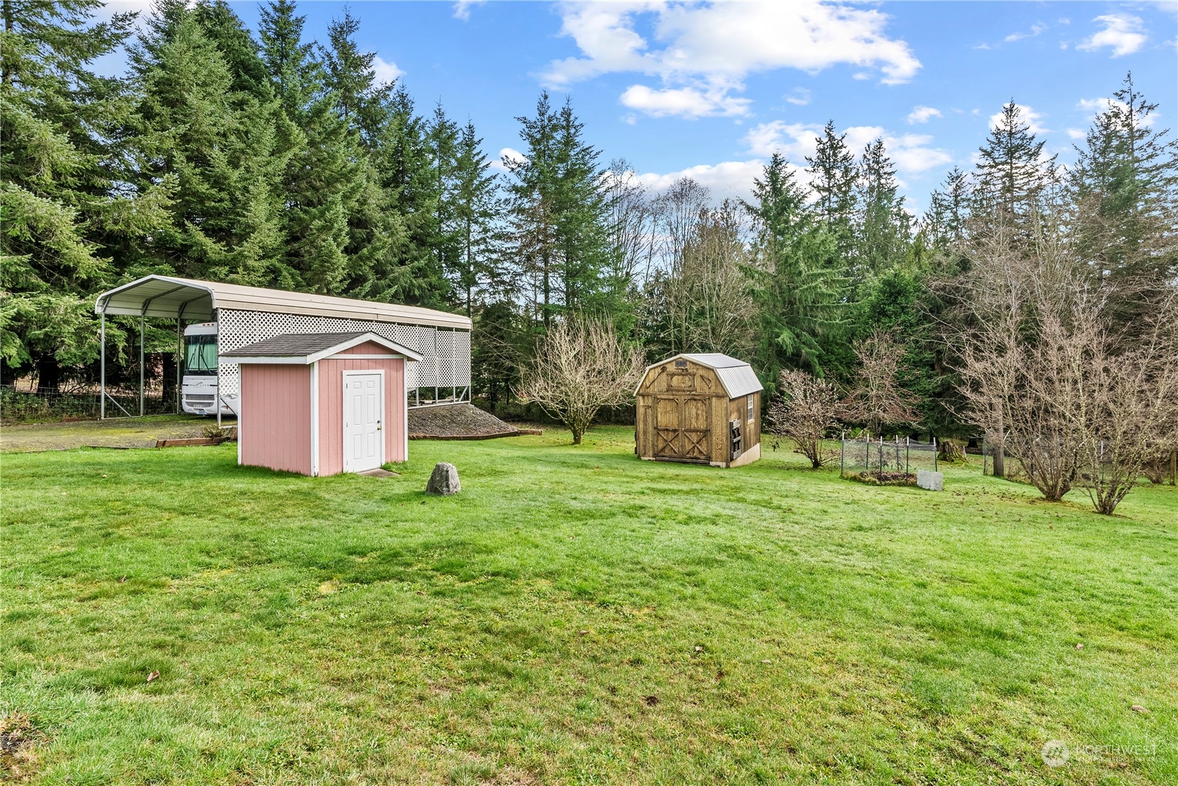 103 Diebert Road Longview, WA 98632 - Photo 16 of 18 a view of a tiny house with backyard
