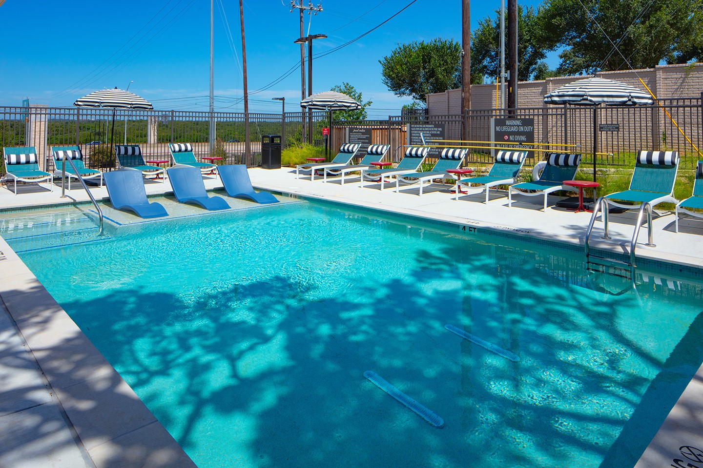 3100 Scofield Ridge Parkway, Unit 1125 Austin, TX 78727 - Photo 18 of 21 Community pool featuring fence and a patio