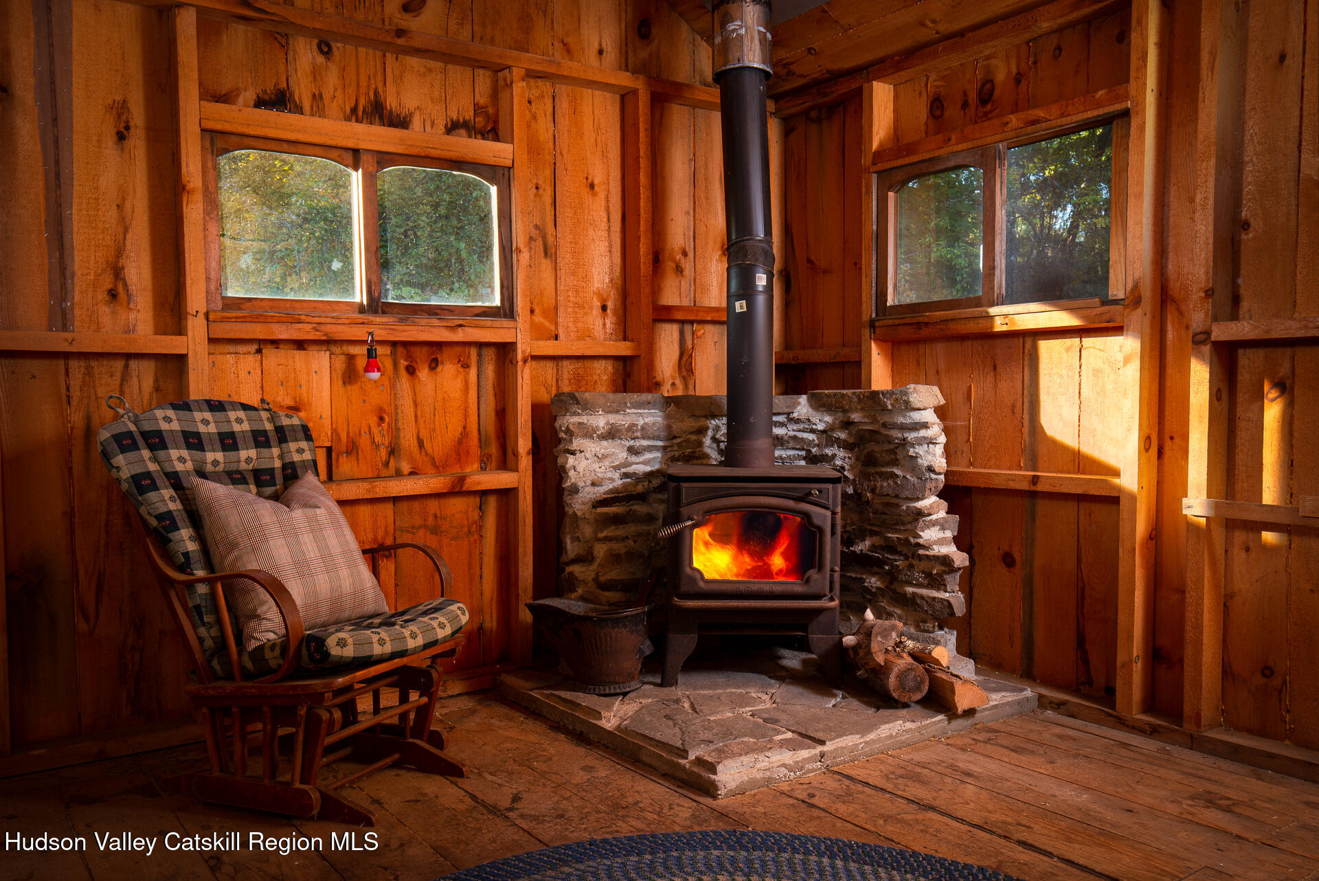 464 Mill Hook Road Accord, NY 12404 - Photo 13 of 14 a view of a living room with furniture and a fireplace