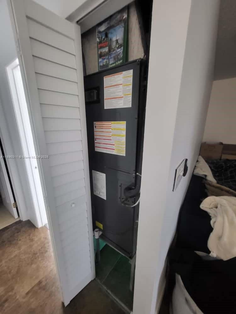 1236 North Hiatus Road, Unit 1236 Pembroke Pines, FL 33026 - Photo 17 of 19 a view of storage and utility room