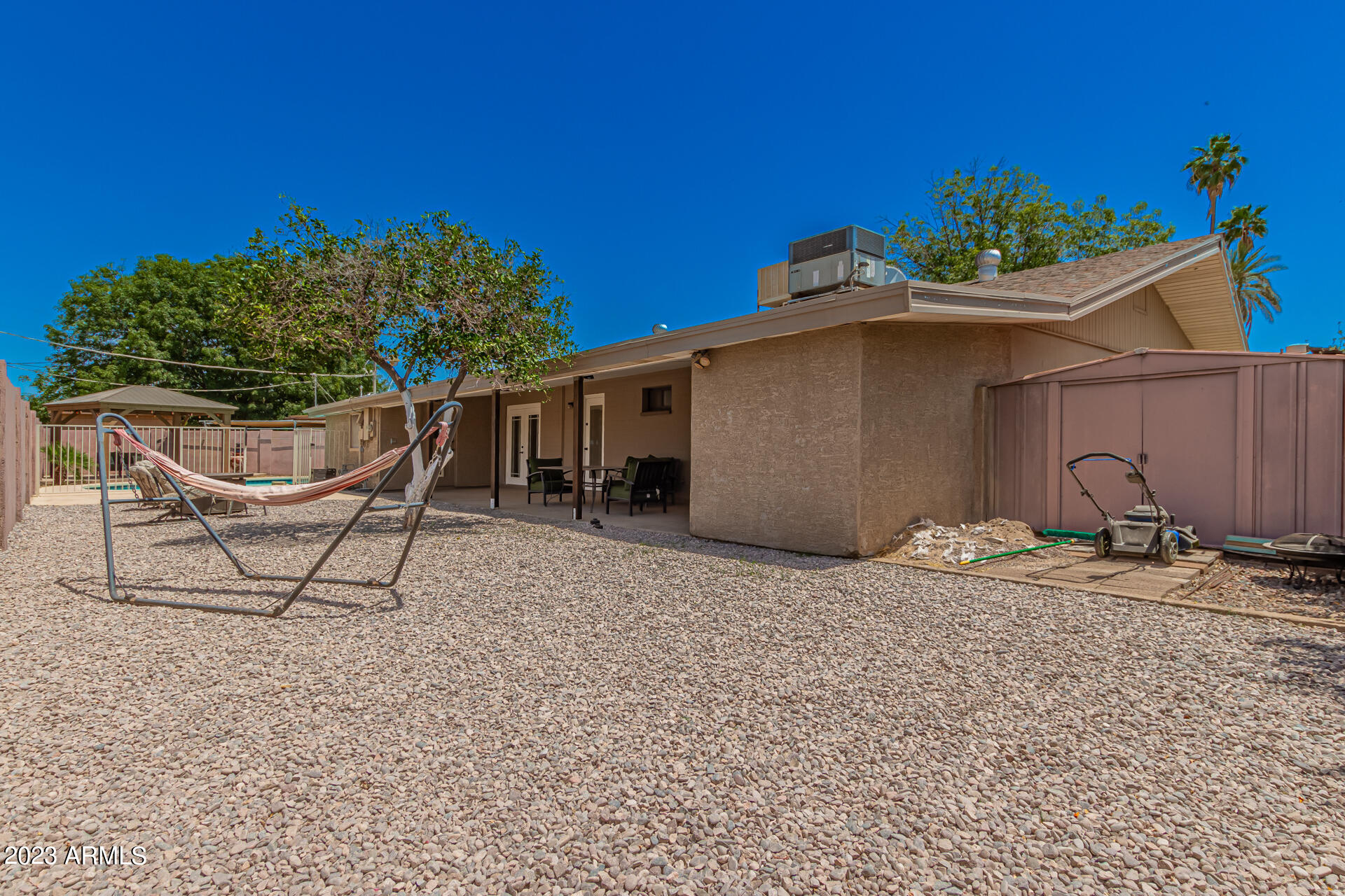 2902 South Newberry Road Tempe, AZ 85282 - Photo 26 of 29 Newberry backyard 2