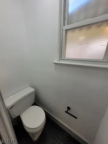 a bathroom with a toilet