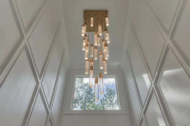 a view of a livingroom with a window