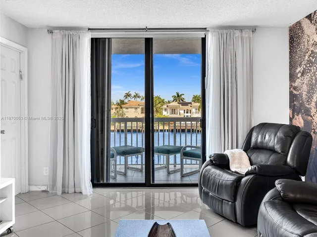 a view of a city from a balcony