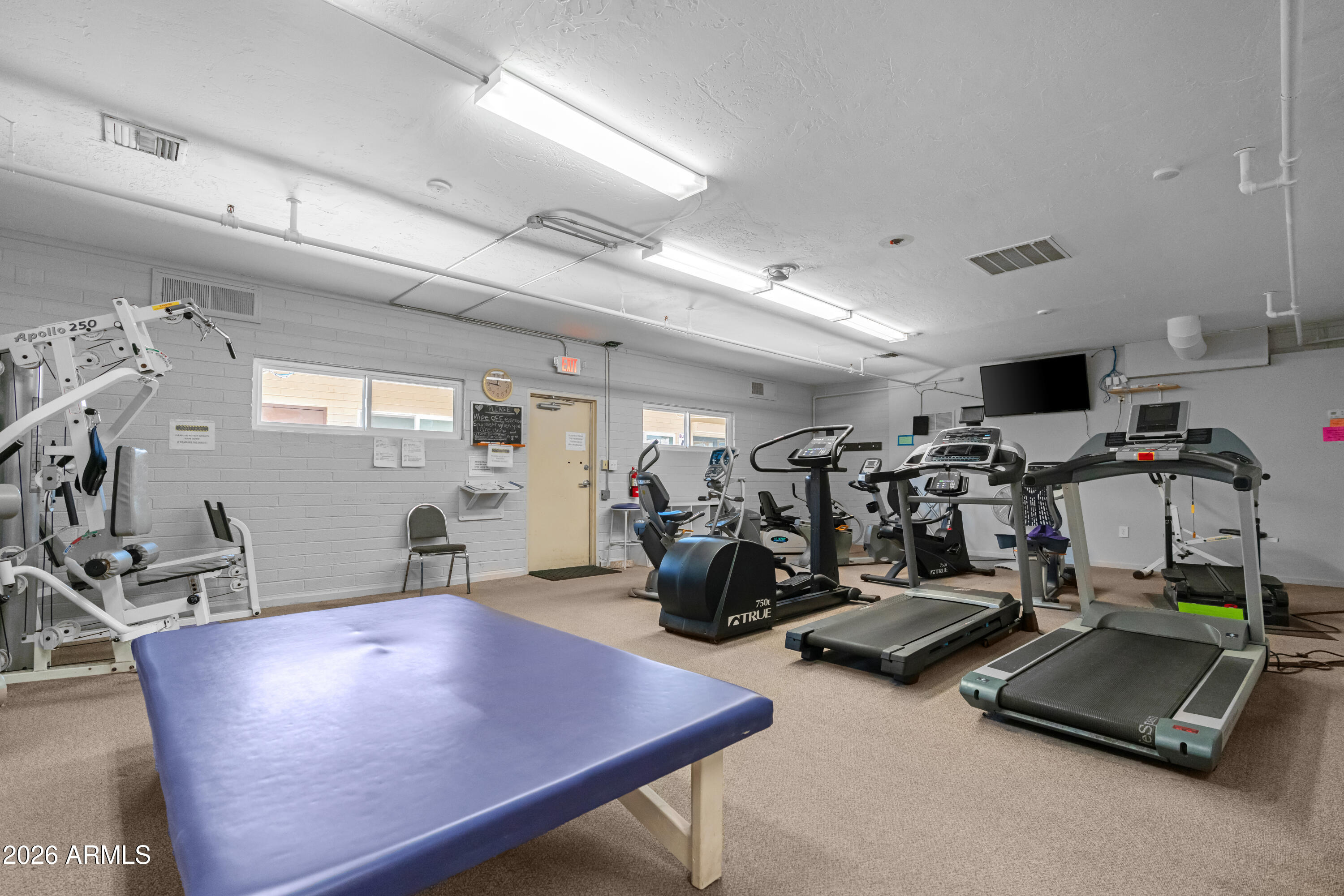 5437 East Butte Street Mesa, AZ 85205 - Photo 49 of 56 a view of a room with gym equipment
