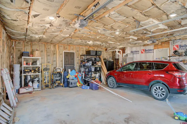 a picture of a room with racks on the wall