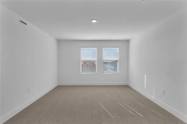 a view of empty room