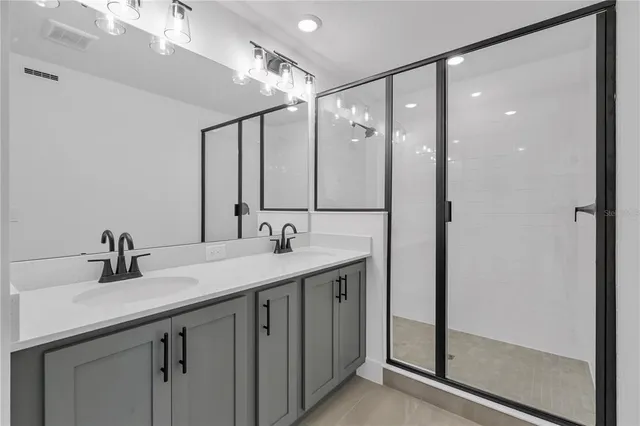 a view of empty room