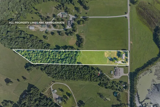 a view of a house with backyard and garden