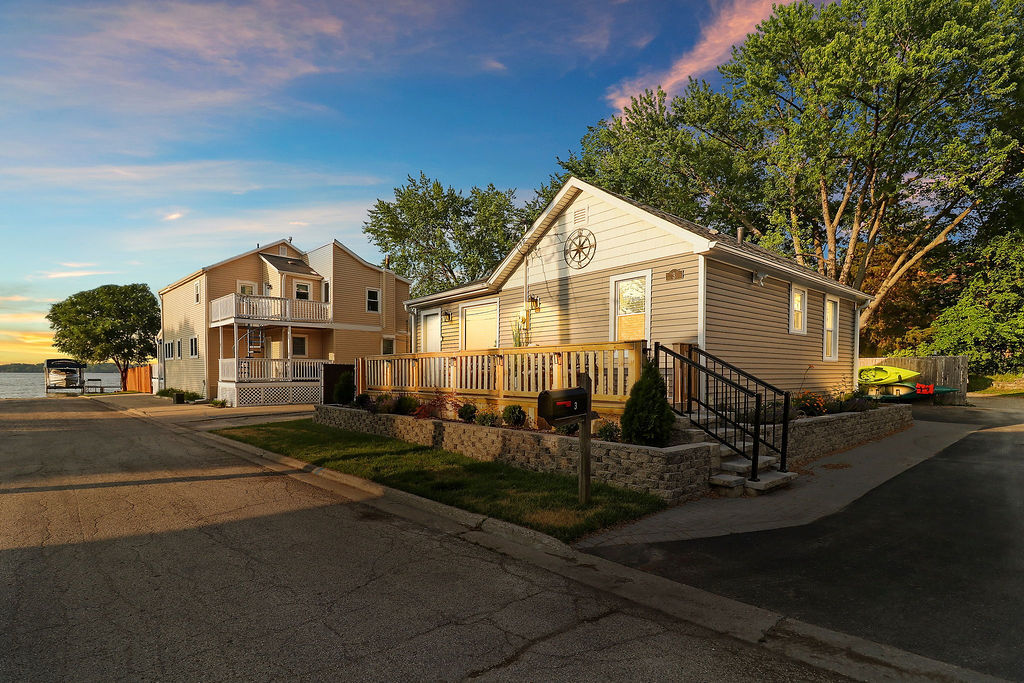 3 North Maple Avenue Fox Lake, IL 60020 - Photo 23 of 24 front view of a house with a yard