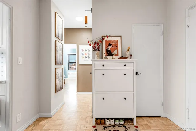 a kitchen with granite countertop a sink stainless steel appliances and cabinets