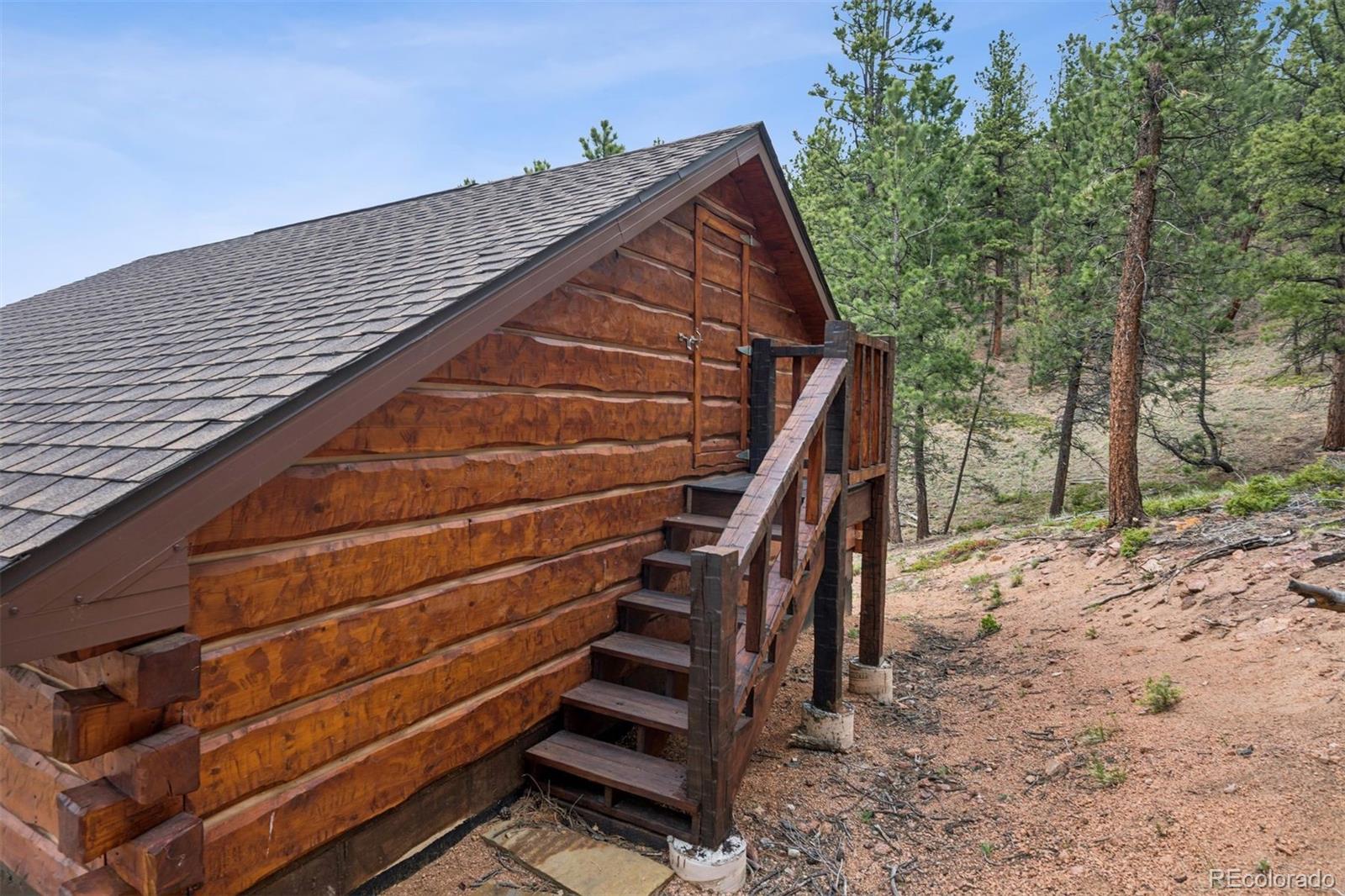 2894 County Road 43 Bailey, CO 80421 - Photo 25 of 40 a view of outdoor space and deck