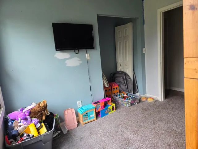 a room with toys and toys