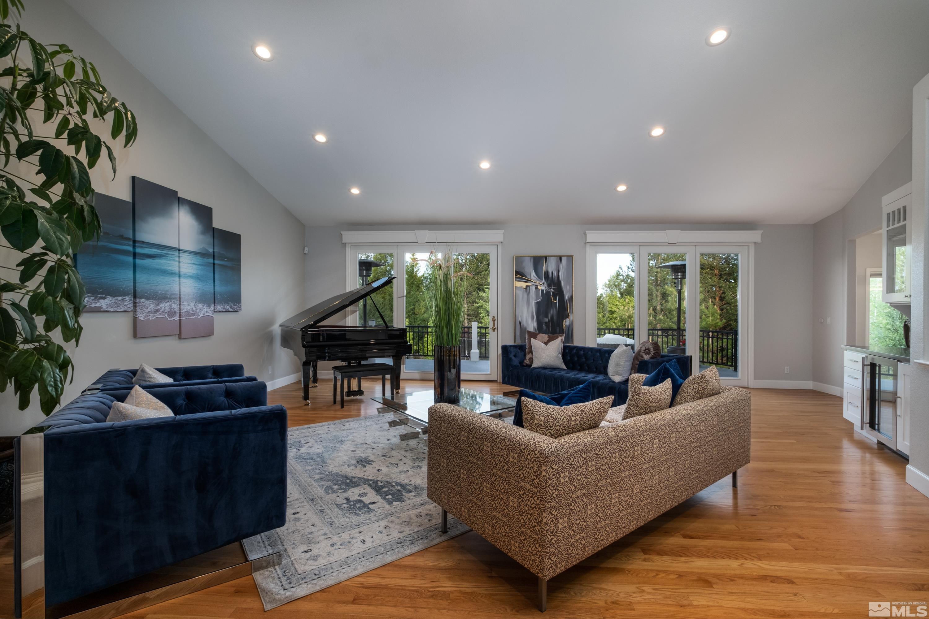 4300 Juniper Trail Reno, NV 89519 - Photo 15 of 39 a living room with furniture and a wooden floor