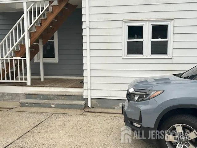 a view of front door and house