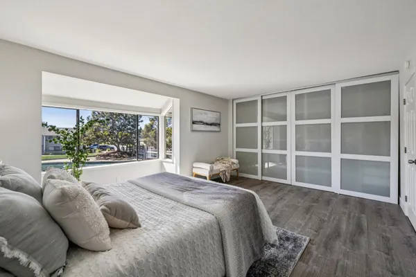 a backyard of a house