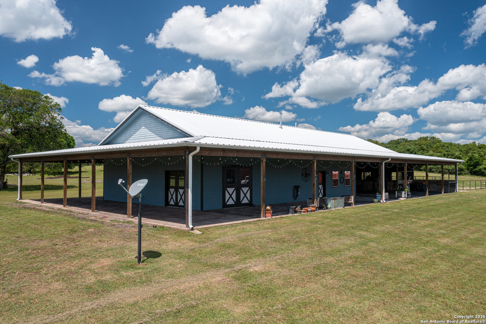 9560 Old Colony Line Road Dale, TX 78616 - Photo 26 of 41 a view of a house with a yard