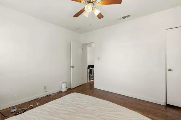 wooden floor in an empty room