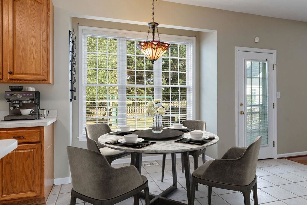 30 Sir Robin Road Waynesboro, VA 22980 - Photo 12 of 62 a view of a dining room with furniture window and outside view