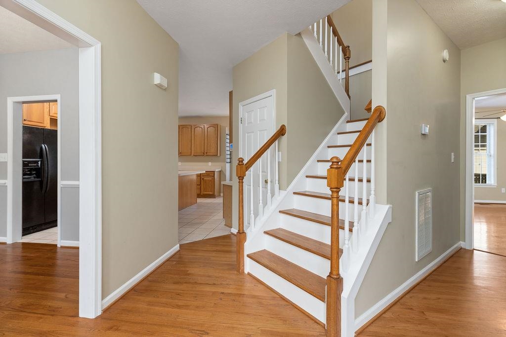 30 Sir Robin Road Waynesboro, VA 22980 - Photo 21 of 62 a view of staircase with white walls and a window