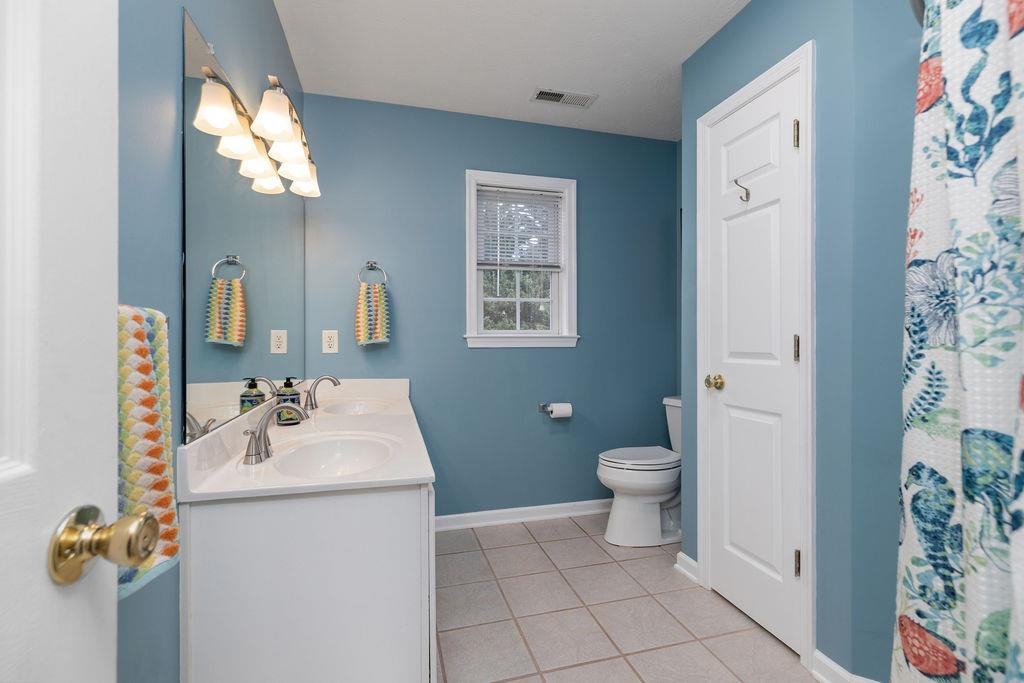 30 Sir Robin Road Waynesboro, VA 22980 - Photo 37 of 62 a bathroom with a sink mirror and toilet