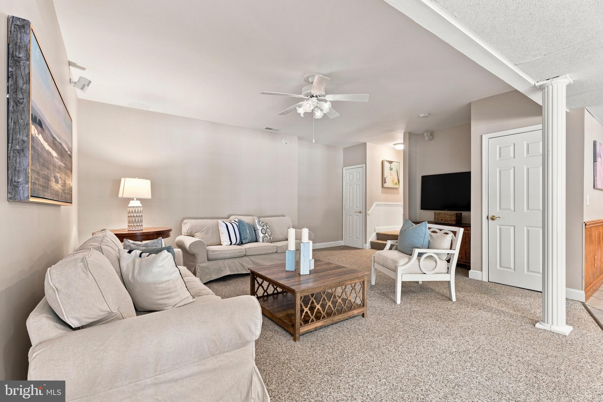 11911 Manor Road Glen Arm, MD 21057 - Photo 48 of 71 Living area with media space
