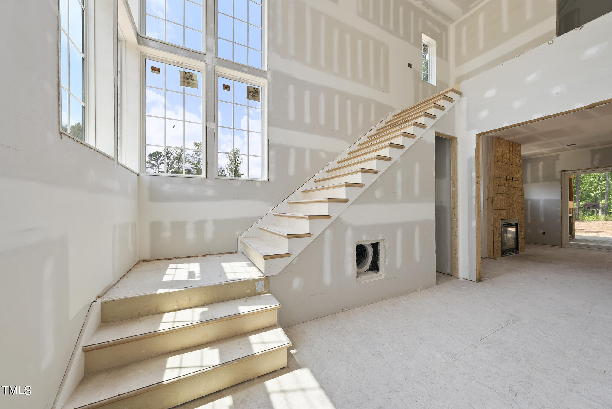 1420 Starry Night Court Raleigh, NC 27613 - Photo 5 of 33 a view of entryway and hall with wooden floor