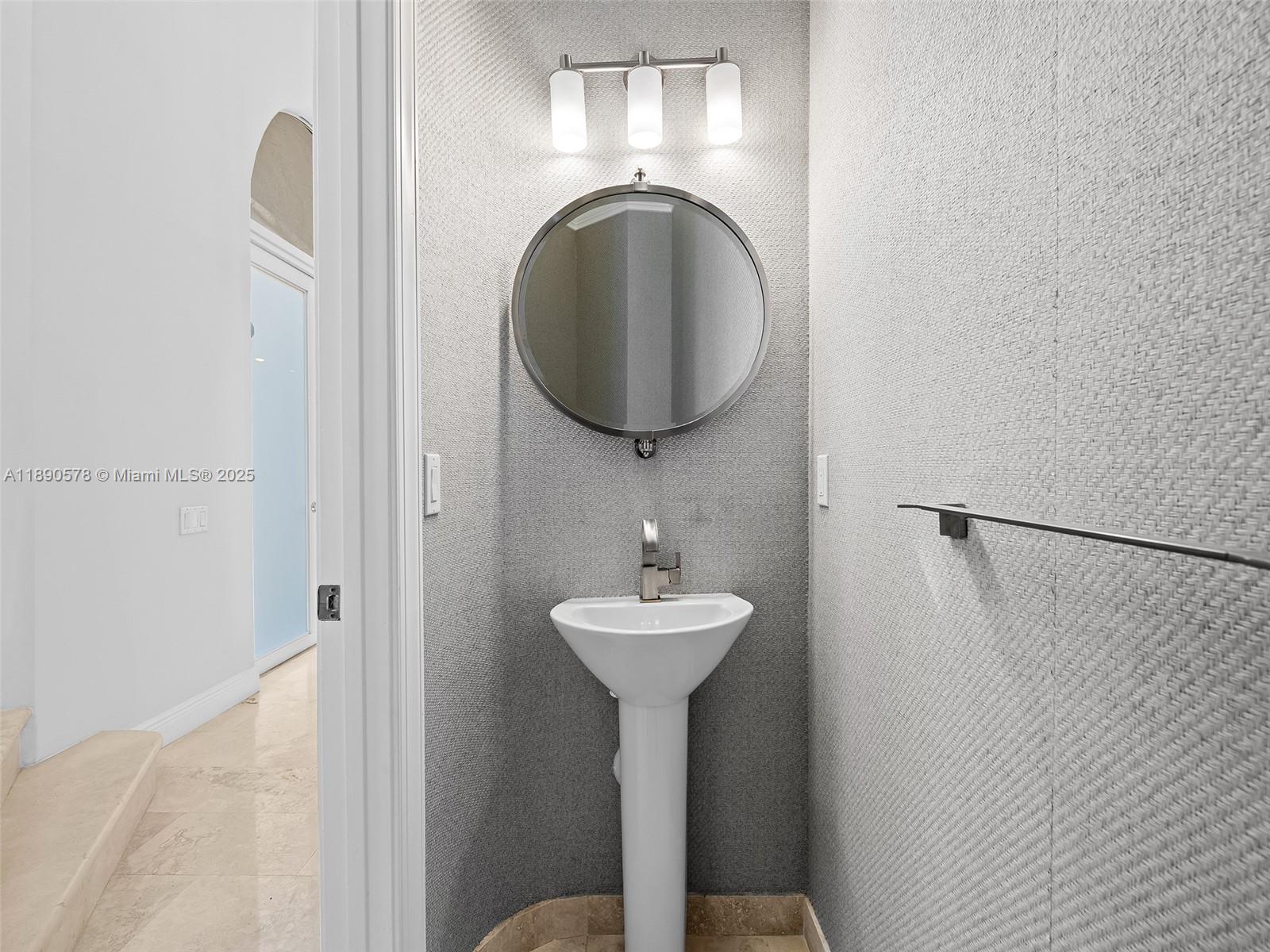 821 Southeast 2nd Court Fort Lauderdale, FL 33301 - Photo 35 of 48 Powder Bath on 1st floor